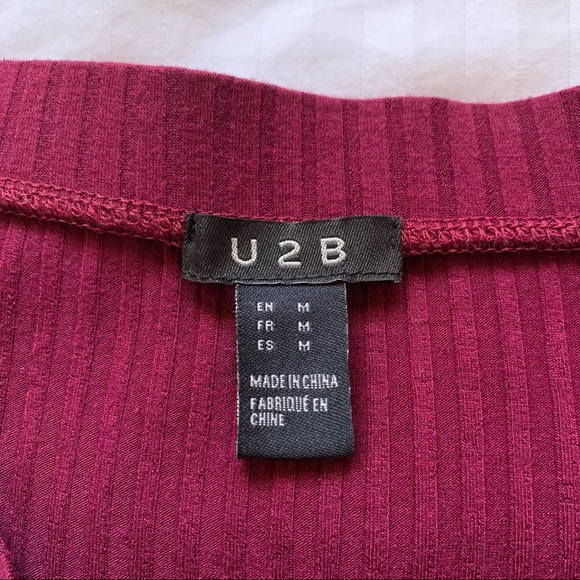 💜 Plum Off-The-Shoulder Bodycon Dress - Picture 6 of 7